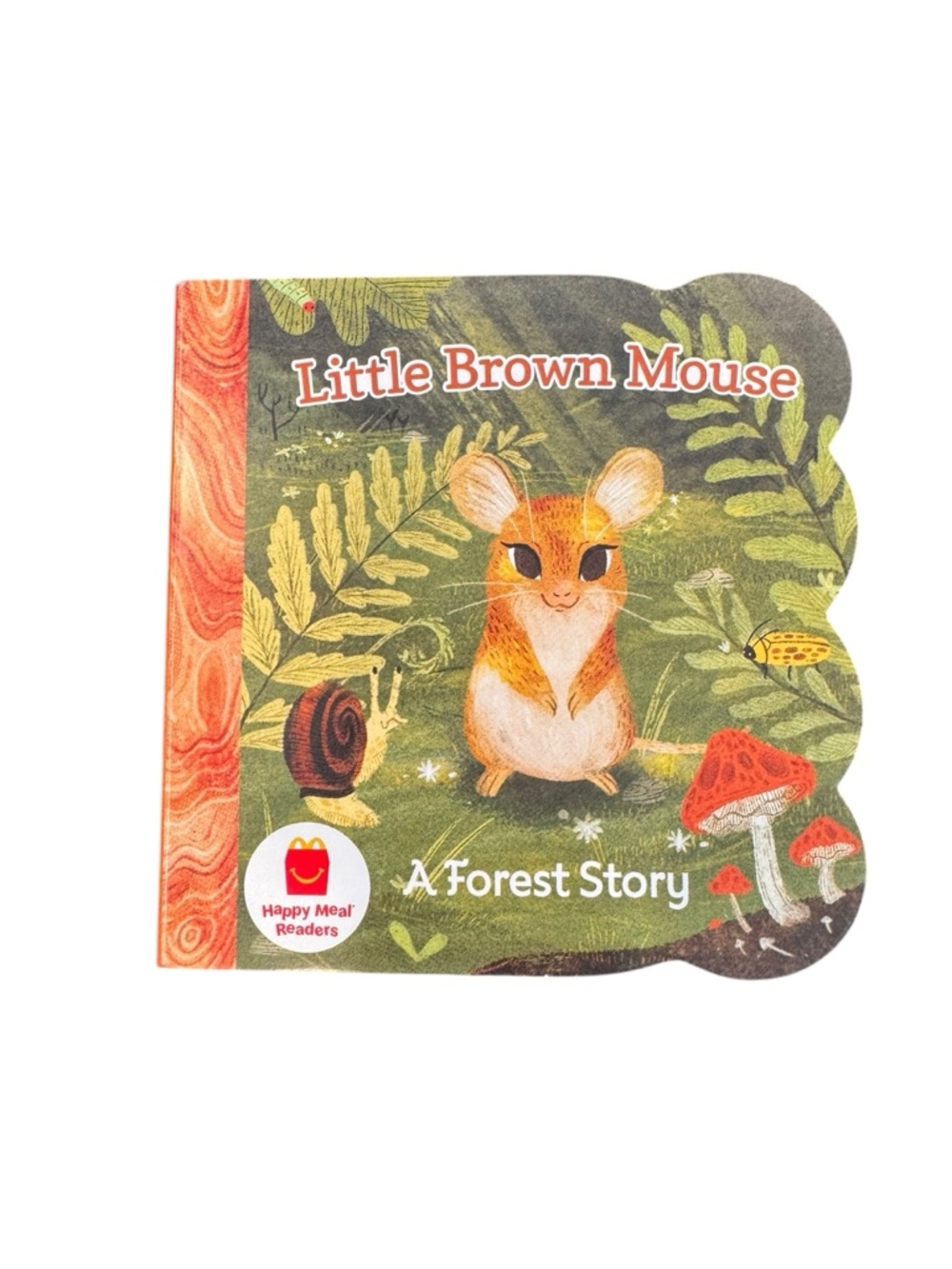 Little Brown Mouse A Forest Story - Kids Book (Green)